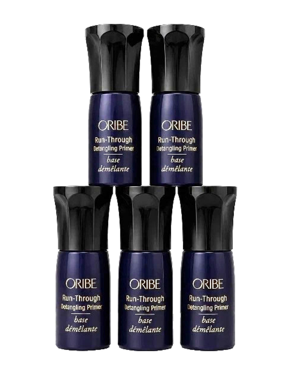 5x Oribe Run-Through Detangling Hair Primer Deluxe Travel .67oz/20ml New